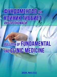 Bulletin of fundamental and clinic medicine , 2024, № 5 (11)