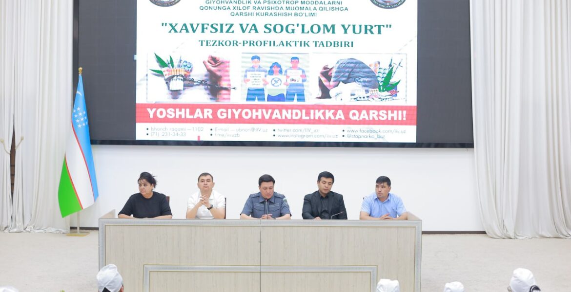 Narkotik moddalarning zarari va yoshlar orasida targ‘ibot ishlari1