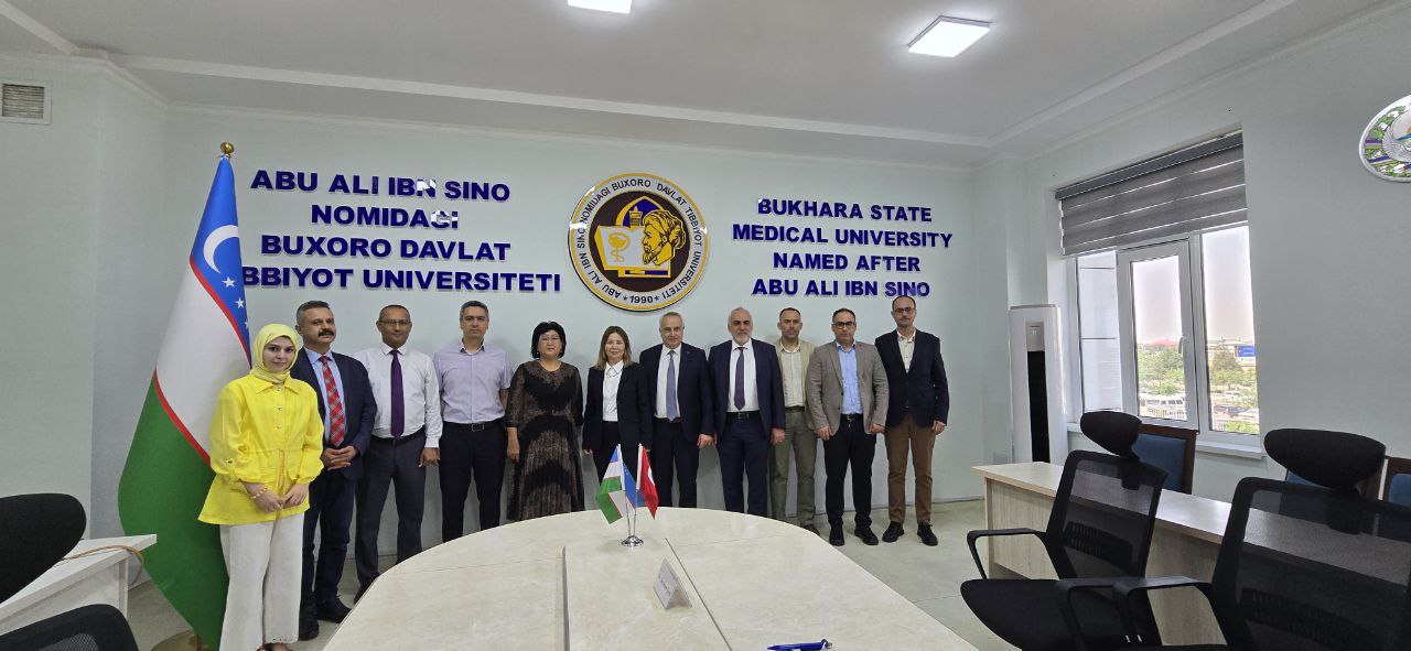 Turkiya davlat delegatsiyasining Buxoro davlat tibbiyot institutiga tashrifi1