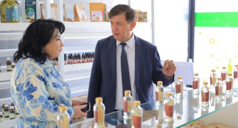 Respublika bosh allergologi Buxoro davlat tibbiyot institutiga tashrif buyurdi1