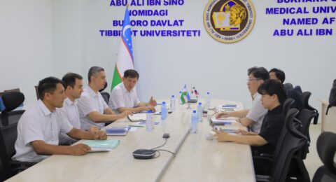 Koreyaning Daegu Haany universiteti vakillari Buxoro davlat tibbiyot institutida1