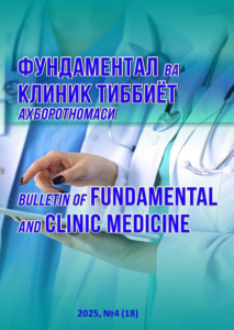 Вестник фундаментальной и клинической медицины 2025, №4 (18)