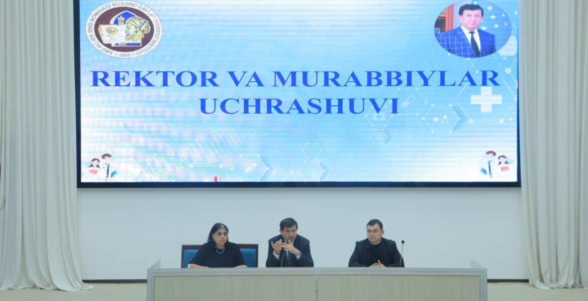 Institutida murabbiy va tyutorlar bilan uchrashuv o‘tkazildi1