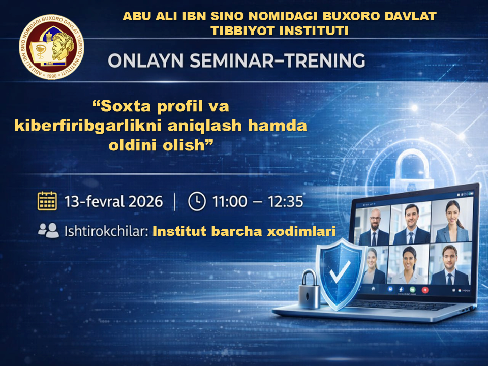 ONLAYN SEMINAR–TRENING