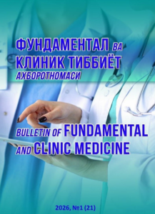 Вестник фундаментальной и клинической медицины,  2026, №1 (21)