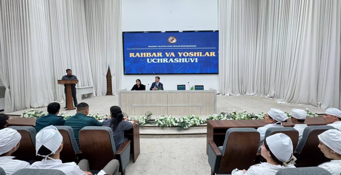 Talaba yoshlar bilan ochiq muloqot o‘tkazildi1