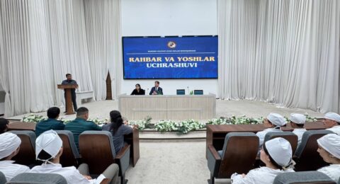Talaba yoshlar bilan ochiq muloqot o‘tkazildi1